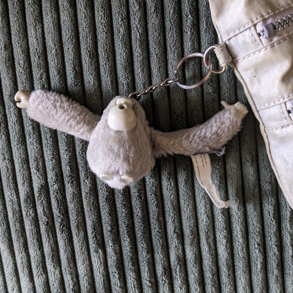 Silver Kipling Shoulder Messenger Bag - Picture 2 of 6